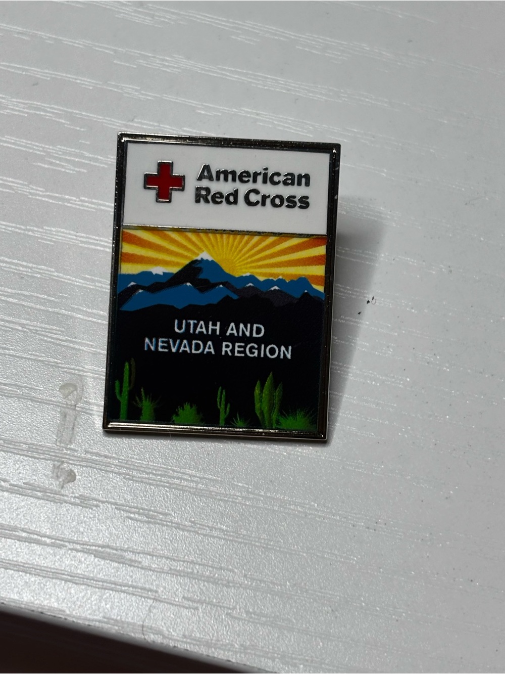 Utah and Nevada Region Enamel Pin